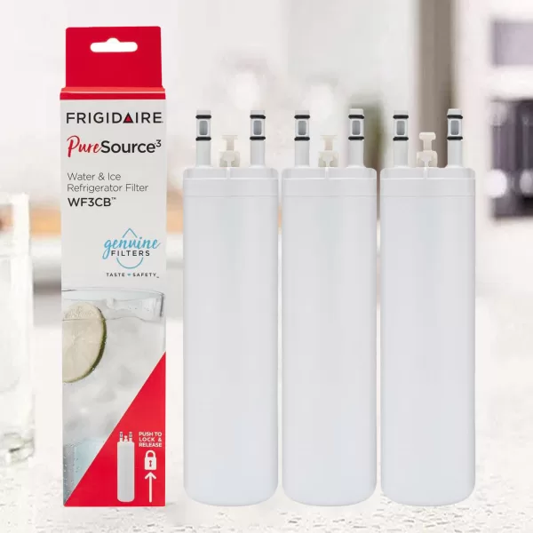 3Pack Everydrop by Whirlpool Refrigerator Water Filter 3 EDR3RXD1/4396841 Replacement Filters